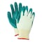 Showa Textile Gloves, Palm Coat, 1 Abrasion Level, Green, 8 12 PK 4500-08 - alternate 1